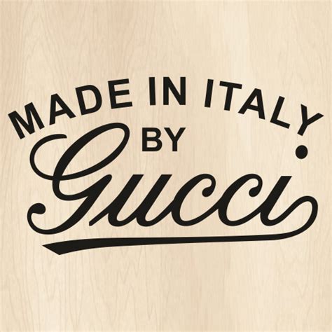 r gucci made in italy scritta|where are gucci products made.